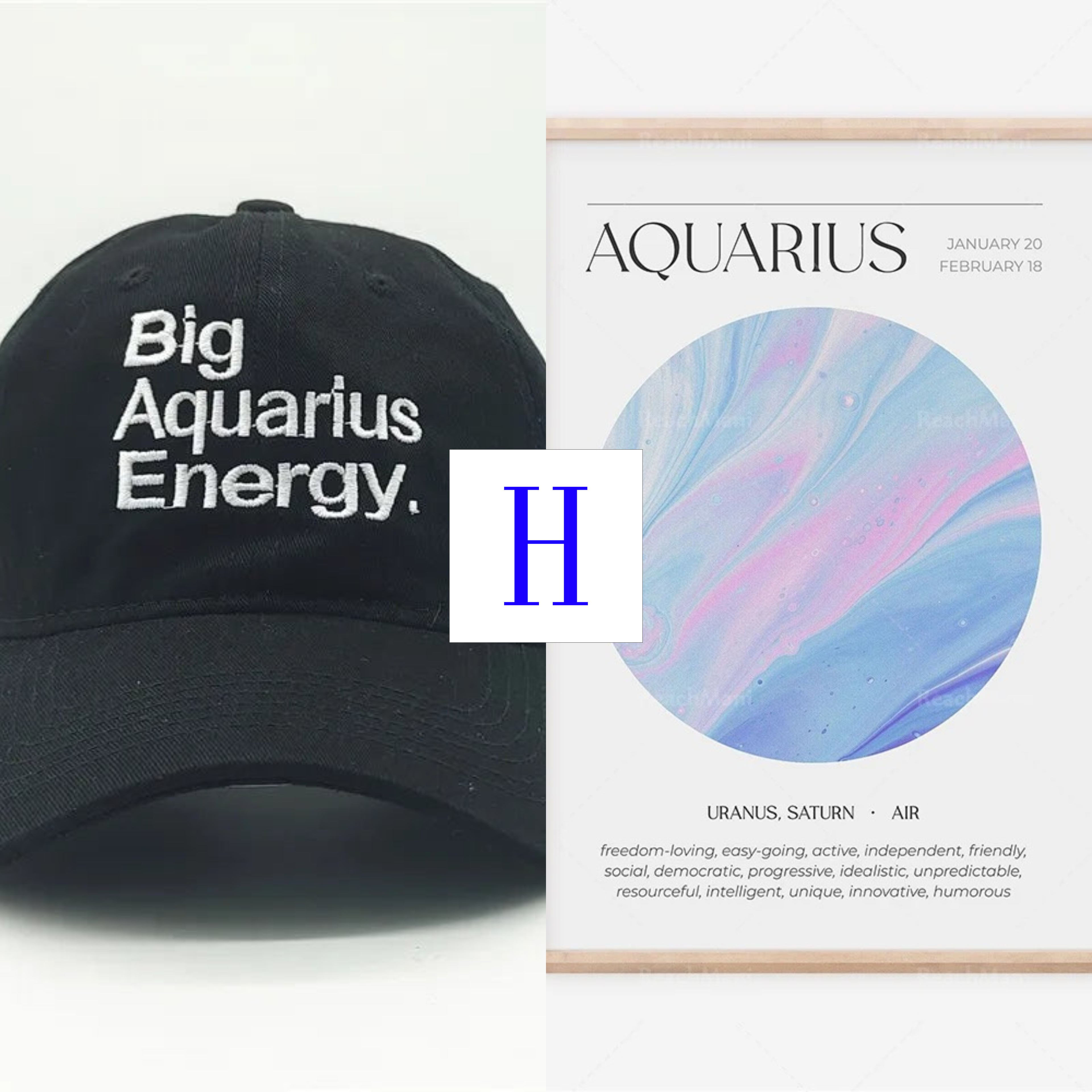 BUNDLE MIX&MATCH  — Zodiac Cap x Zodiac Poster (30x40cm)