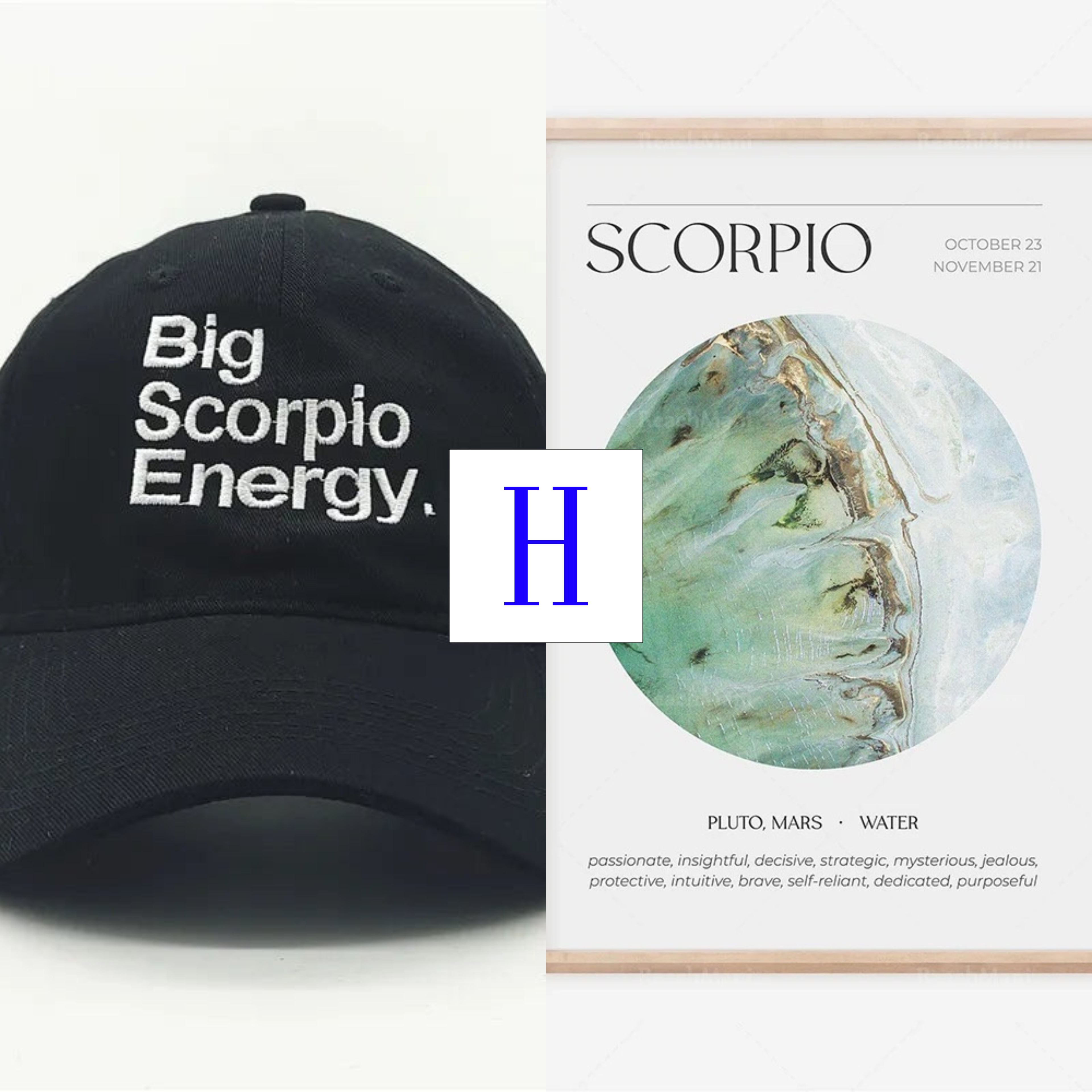 BUNDLE MIX&MATCH  — Zodiac Cap x Zodiac Poster (30x40cm)
