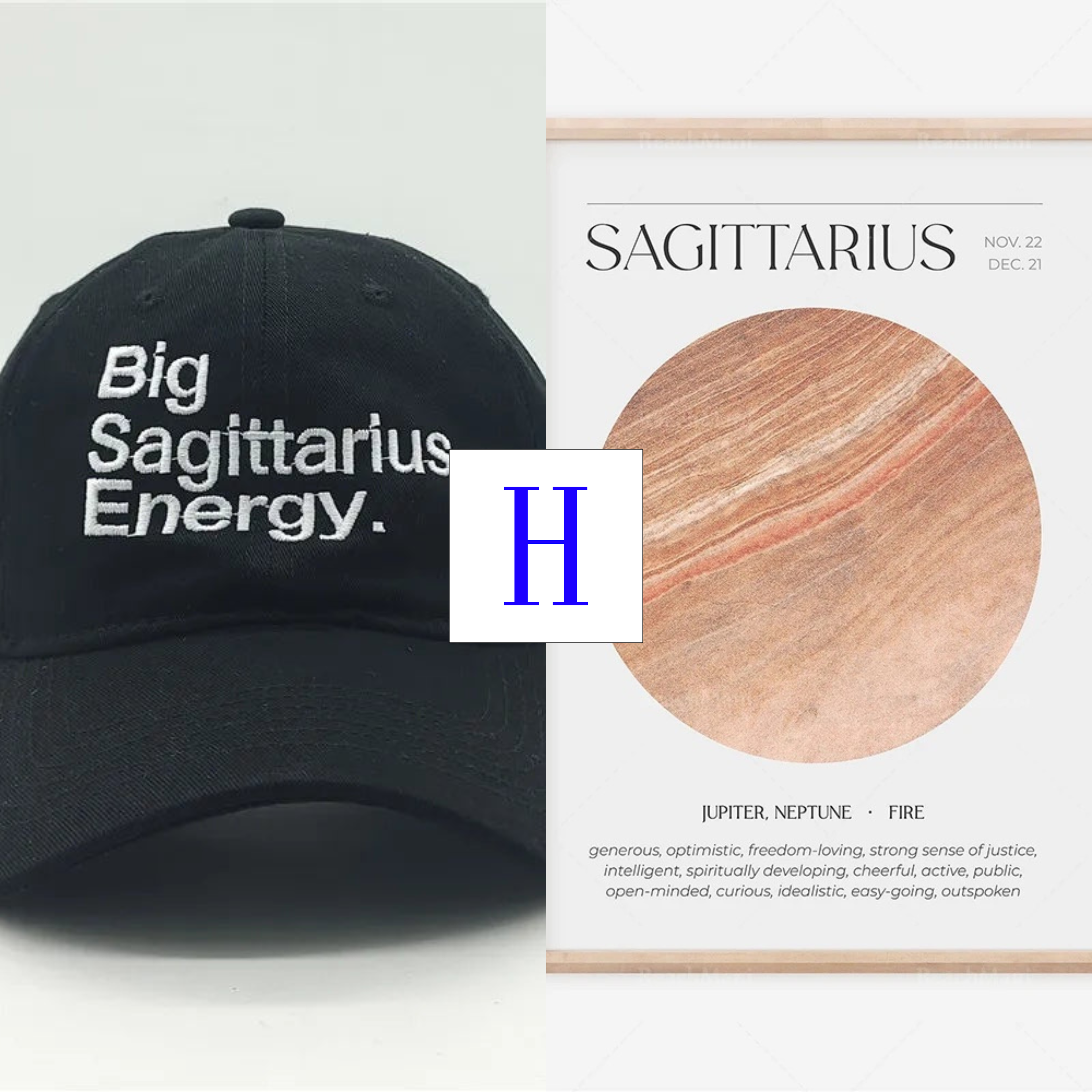 BUNDLE MIX&MATCH  — Zodiac Cap x Zodiac Poster (30x40cm)