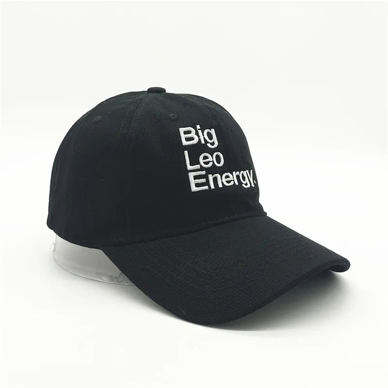 ZODIAC CAP — Unisex Black&White Embroidery