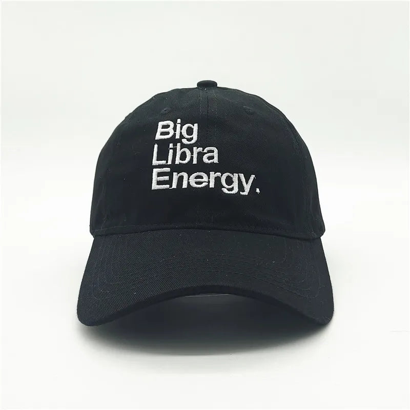 ZODIAC CAP — Unisex Black&White Embroidery