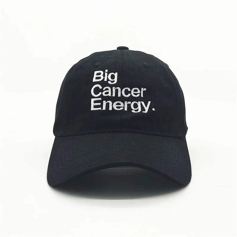 ZODIAC CAP — Unisex Black&White Embroidery