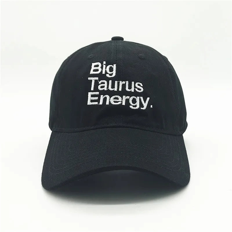 ZODIAC CAP — Unisex Black&White Embroidery