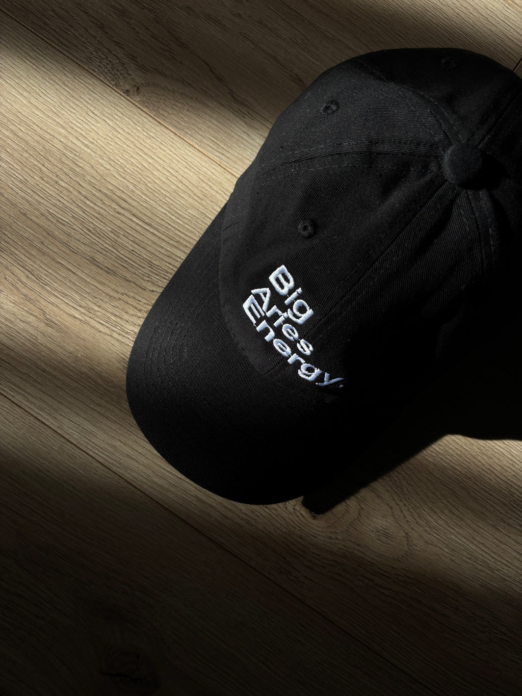 ZODIAC CAP — Unisex Black&White Embroidery