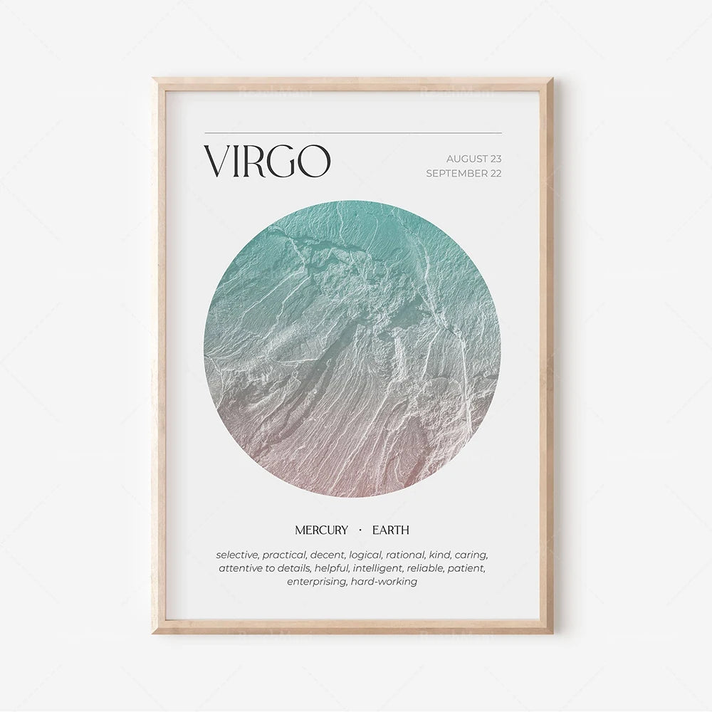 ZODIAC SIGN POSTER — Minimal Edition